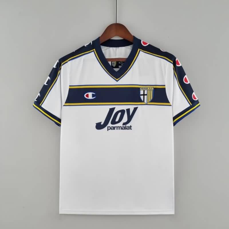 AAA(Thailand) Parma 2001/02 Away Retro Soccer Jersey