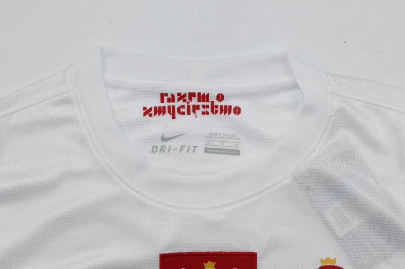 AAA(Thailand) Poland 2012 Home Retro Soccer Jersey