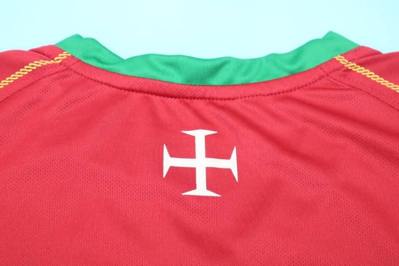 AAA(Thailand) Portugal 2006/08 Home Retro Soccer Jersey