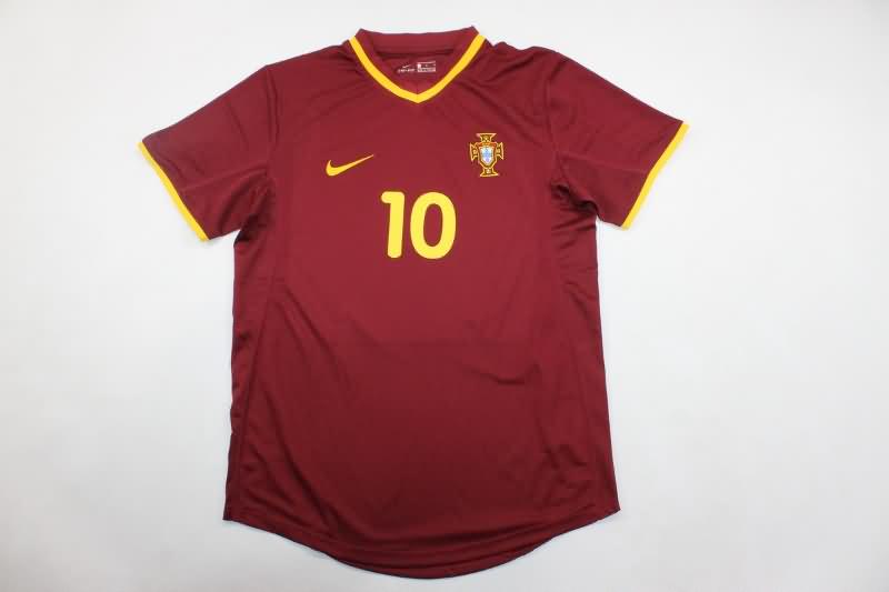 AAA(Thailand) Portugal 2000 Home Retro Soccer Jersey