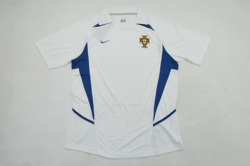 AAA(Thailand) Portugal 2002 Away Retro Soccer Jersey AAA(Thailand) Portugal 2002 Away Retro Soccer Jersey