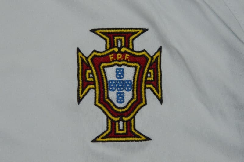AAA(Thailand) Portugal 2002 Away Retro Soccer Jersey