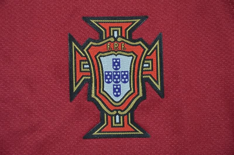 AAA(Thailand) Portugal 2006 Home Retro Soccer Jersey (Player)