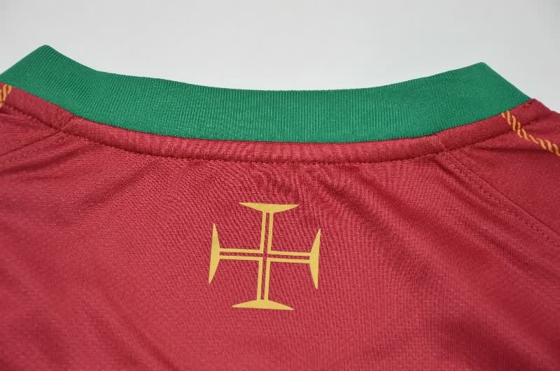 AAA(Thailand) Portugal 2006 Home Retro Soccer Jersey (Player)