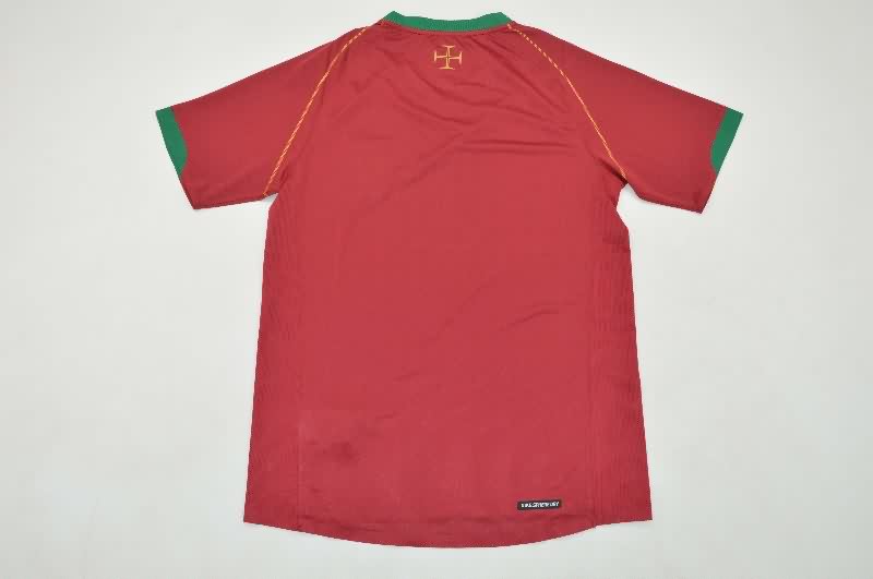 AAA(Thailand) Portugal 2006 Home Retro Soccer Jersey (Player)