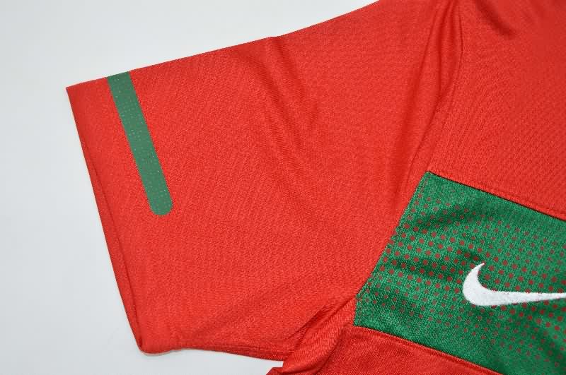 AAA(Thailand) Portugal 2010 Home Retro Soccer Jersey (Player)