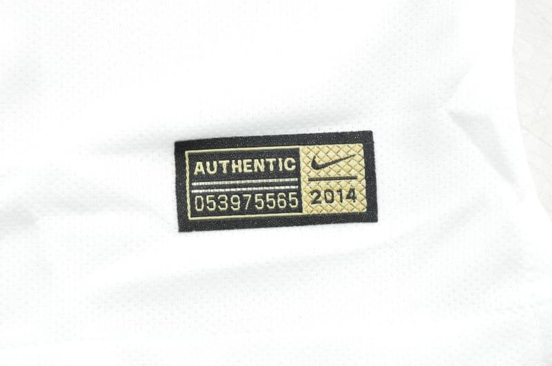 AAA(Thailand) Portugal 2014 Away Retro Long Sleeve Soccer Jersey (Player)