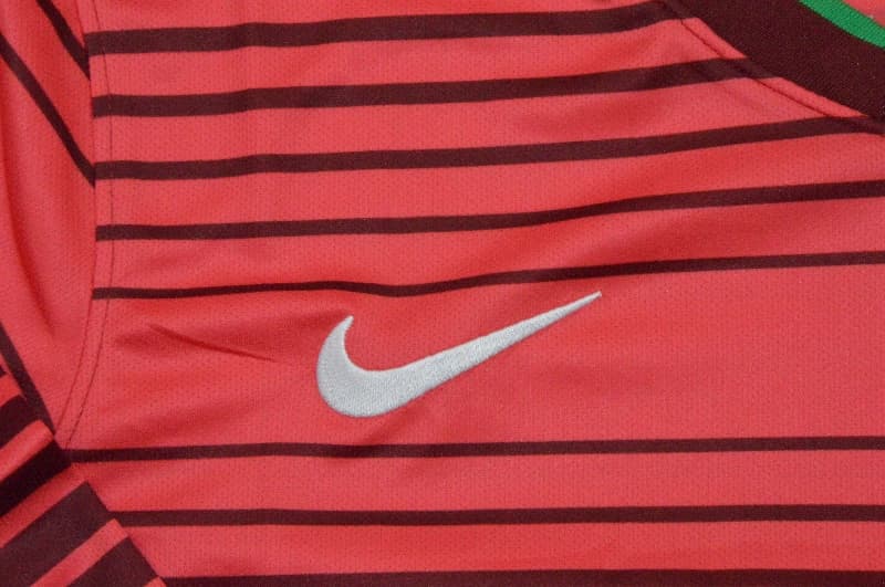 AAA(Thailand) Portugal 2014 Home Retro Long Sleeve Soccer Jersey
