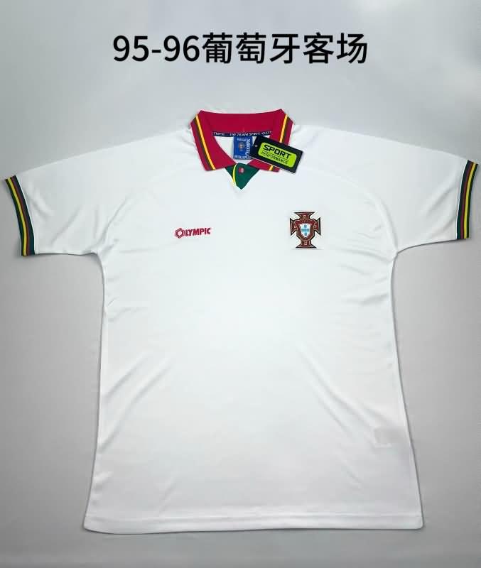 AAA(Thailand) Portugal 1995/96 Away Retro Soccer Jersey