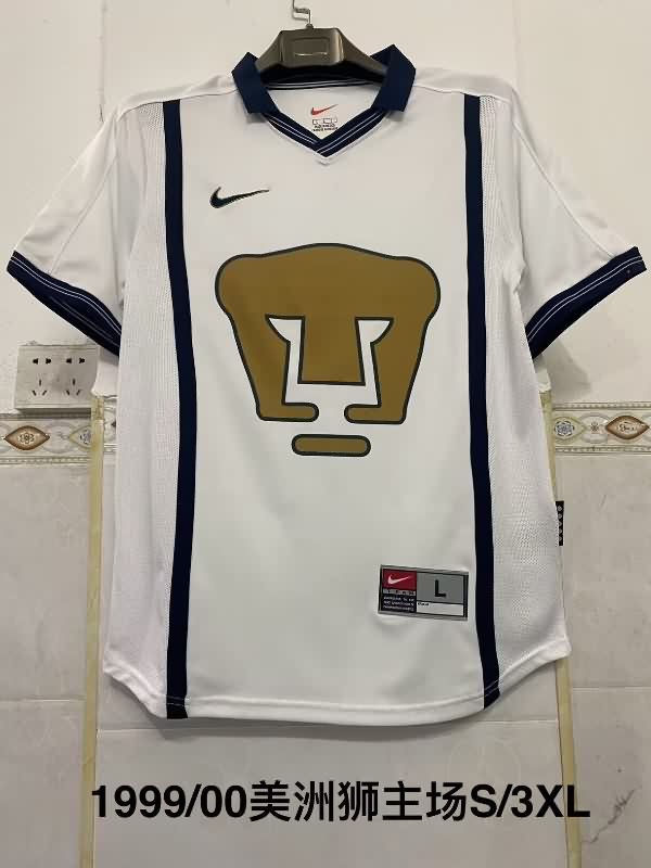 AAA(Thailand) Pumas UNAM 1999/00 Home Retro Soccer Jersey AAA(Thailand) Pumas UNAM 1999/00 Home Retro Soccer Jersey