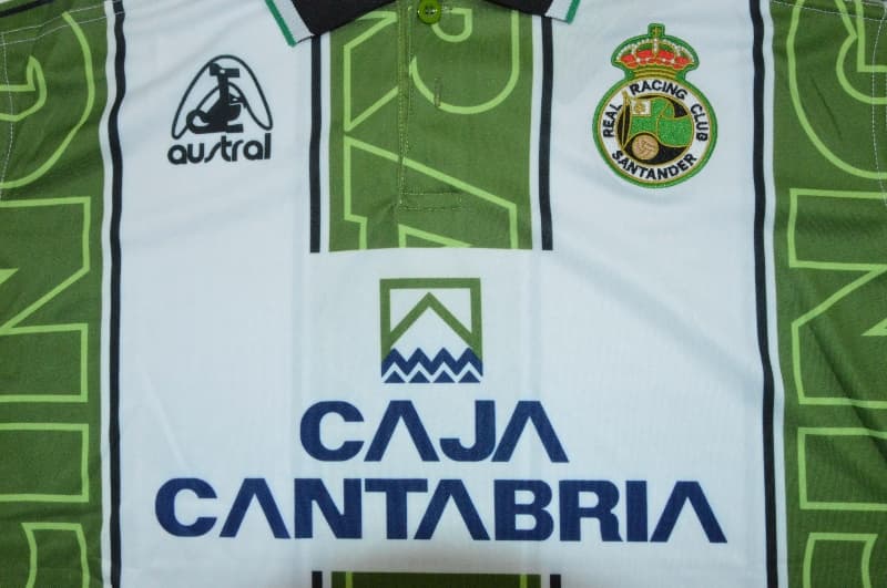 AAA(Thailand) Racing Santander 1997/98 Away Retro Soccer Jersey