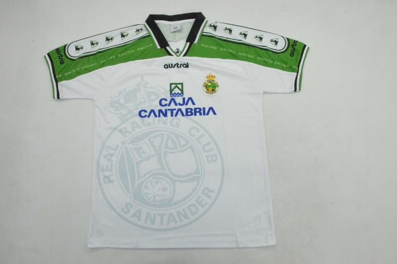 AAA(Thailand) Racing Santander 1997/98 Home Retro Soccer Jersey AAA(Thailand) Racing Santander 1997/98 Home Retro Soccer Jersey