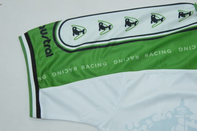 AAA(Thailand) Racing Santander 1997/98 Home Retro Soccer Jersey