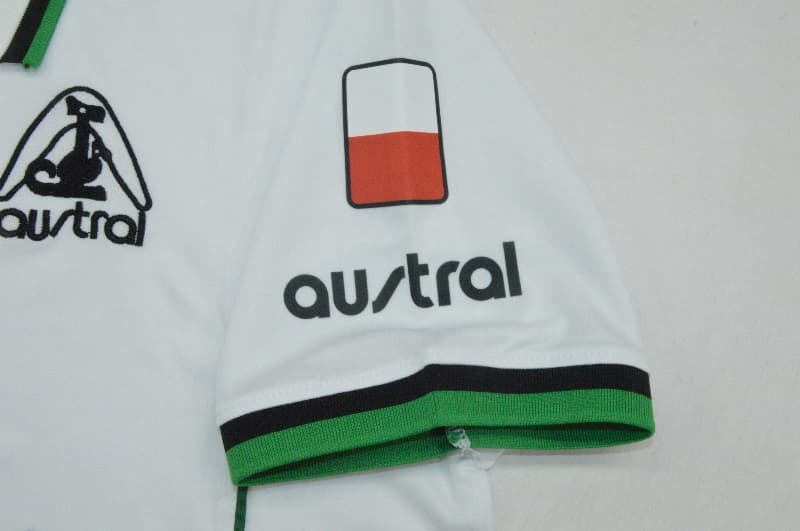 AAA(Thailand) Racing Santander 1998/01 Home Retro Soccer Jersey