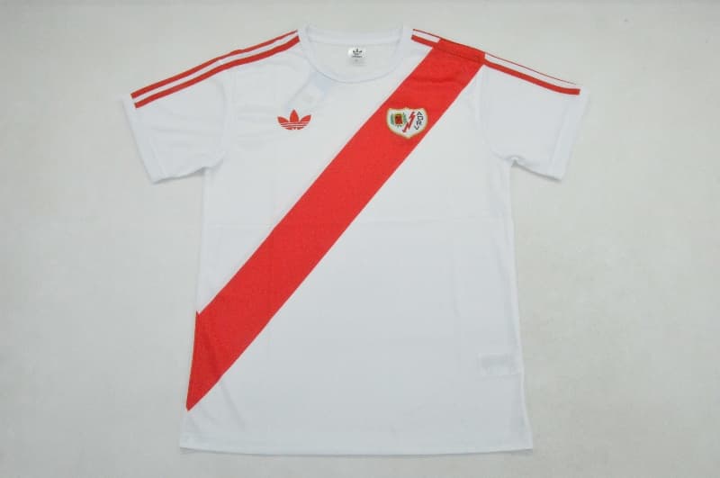 AAA(Thailand) Rayo Vallecano 1977/79 Home Retro Soccer Jersey AAA(Thailand) Rayo Vallecano 1977/79 Home Retro Soccer Jersey