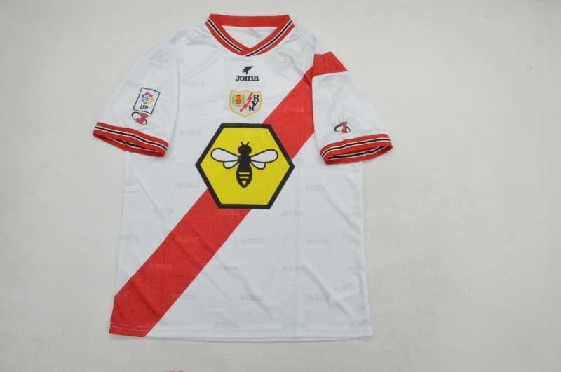 AAA(Thailand) Rayo Vallecano 1999/00 Home Retro Soccer Jersey AAA(Thailand) Rayo Vallecano 1999/00 Home Retro Soccer Jersey
