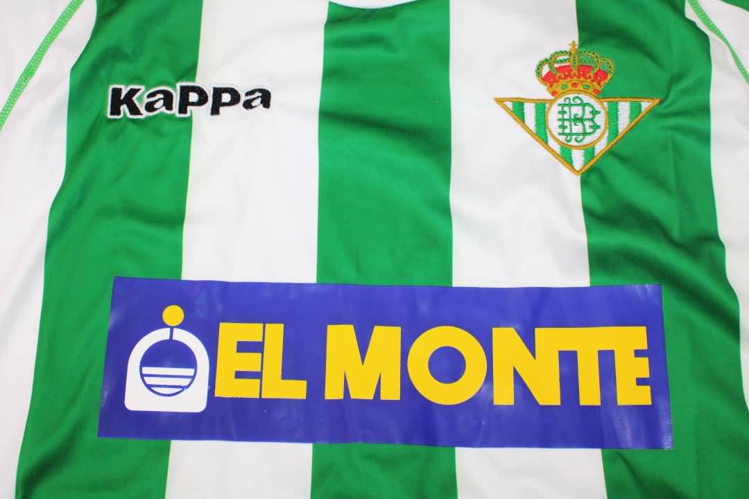 AAA(Thailand) Real Betis 2001/02 Home Soccer Jersey