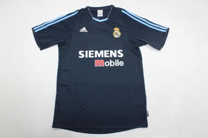 AAA(Thailand) Real Madrid 2003/04 Away Retro Soccer Jersey