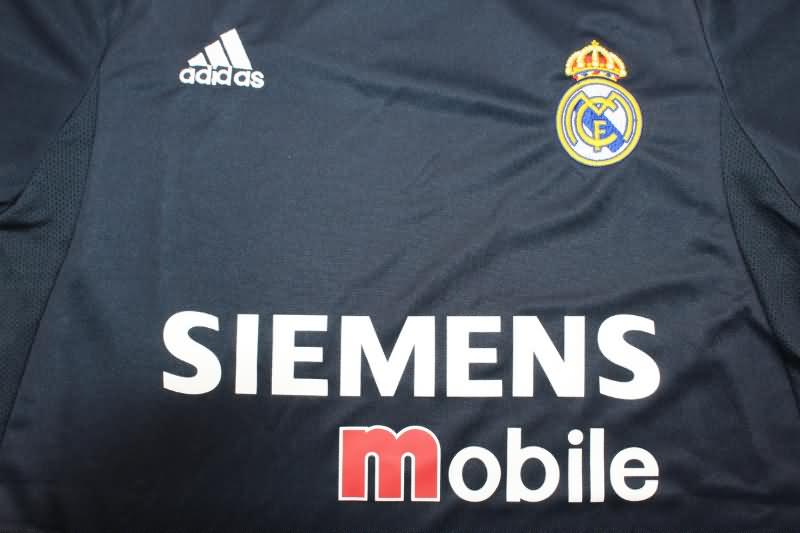 AAA(Thailand) Real Madrid 2003/04 Away Retro Soccer Jersey