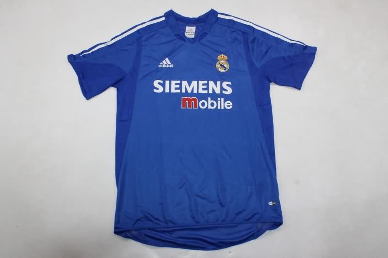 AAA(Thailand) Real Madrid 2004/05 Third Retro Soccer Jersey