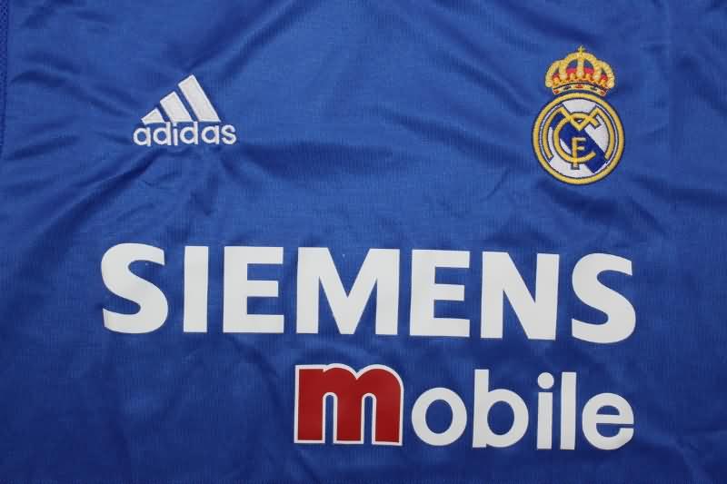 AAA(Thailand) Real Madrid 2004/05 Third Retro Soccer Jersey