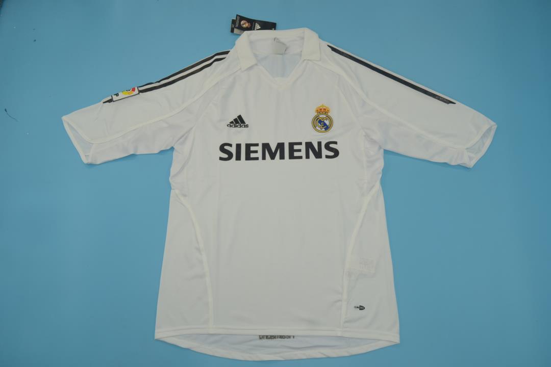 AAA(Thailand) Real Madrid 2005/06 Home Retro Soccer Jersey