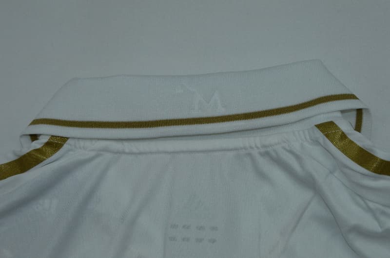 AAA(Thailand) Real Madrid 2011/12 Home Retro Long Sleeve Soccer Jersey (Player)