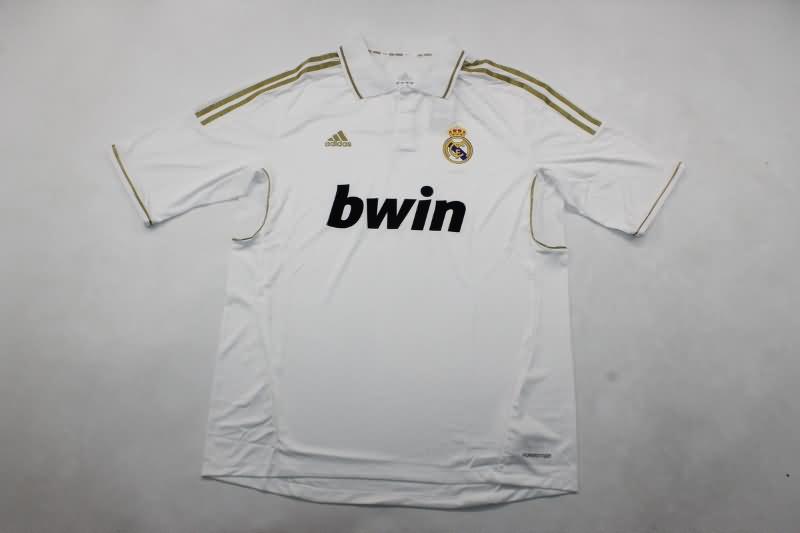 AAA(Thailand) Real Madrid 2011/12 Home Retro Soccer Jersey (Player)