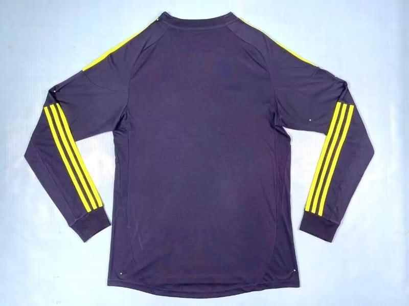 AAA(Thailand) Real Madrid 2012/13 Away Long Sleeve Retro Soccer Jersey