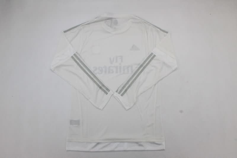 AAA(Thailand) Real Madrid 2015/16 Home Long Retro Soccer Jersey (Player)