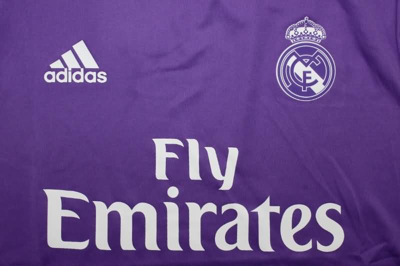 AAA(Thailand) Real Madrid 2016/17 Away Retro Soccer Jersey (Player)