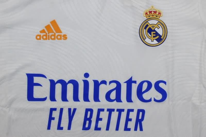 AAA(Thailand) Real Madrid 21/22 Home Soccer Jersey (Player)