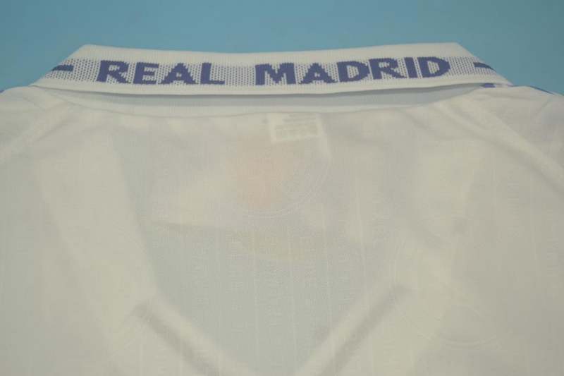 AAA(Thailand) Real Madrid 1996/97 Home Retro Soccer Jersey