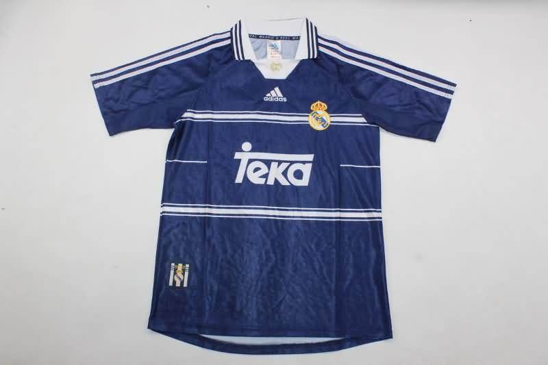 AAA(Thailand) Real Madrid 1998/99 Third Retro Soccer Jersey