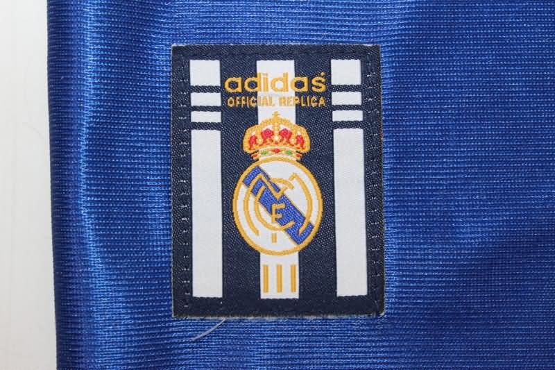 AAA(Thailand) Real Madrid 1998/99 Third Long Sleeve Retro Soccer Jersey