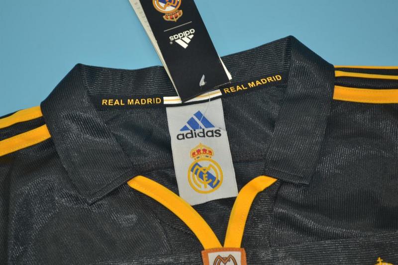 AAA(Thailand) Real Madrid 1999/01 Away Retro Soccer Jersey