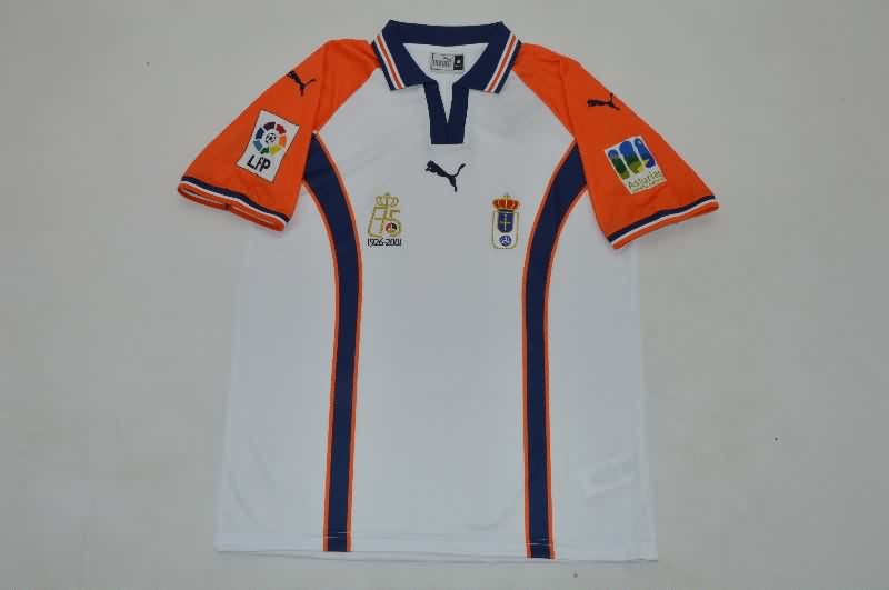 AAA(Thailand) Real Oviedo 2000/01 Away Retro Soccer Jersey AAA(Thailand) Real Oviedo 2000/01 Away Retro Soccer Jersey