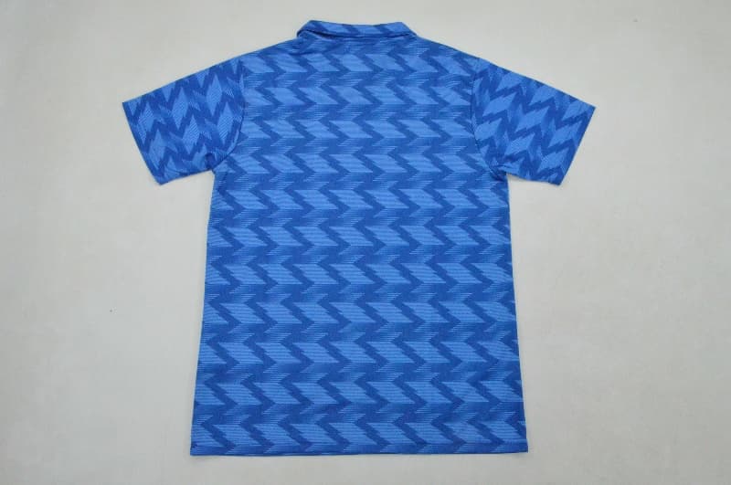 AAA(Thailand) Real Oviedo 1989/90 Home Retro Soccer Jersey
