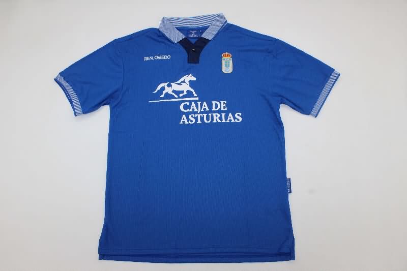 AAA(Thailand) Real Oviedo 1996/97 Home Retro Soccer Jersey AAA(Thailand) Real Oviedo 1996/97 Home Retro Soccer Jersey