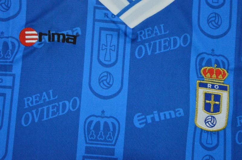 AAA(Thailand) Real Oviedo 1998/99 Home Retro Soccer Jersey