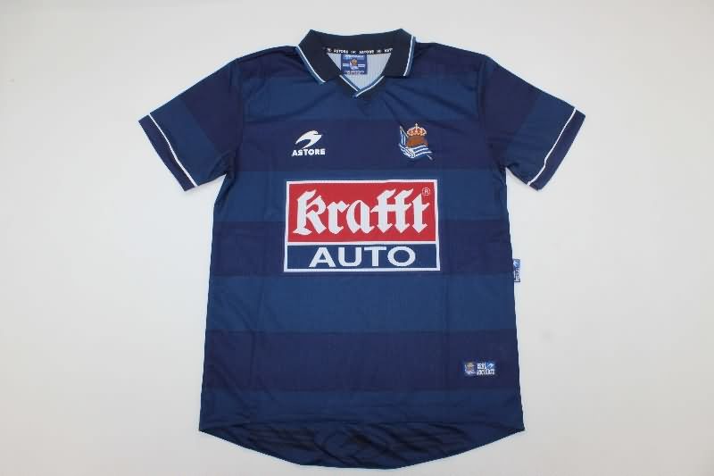 AAA(Thailand) Real Sociedad 1998/00 Away Retro Soccer Jersey AAA(Thailand) Real Sociedad 1998/00 Away Retro Soccer Jersey