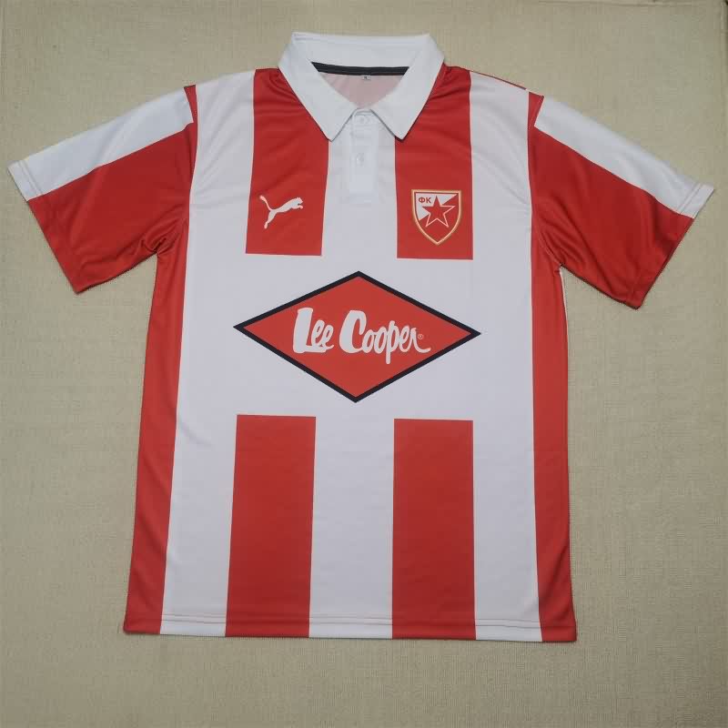 AAA(Thailand) Red Star Belgrade 1984/85 Home Retro Soccer Jersey AAA(Thailand) Red Star Belgrade 1984/85 Home Retro Soccer Jersey
