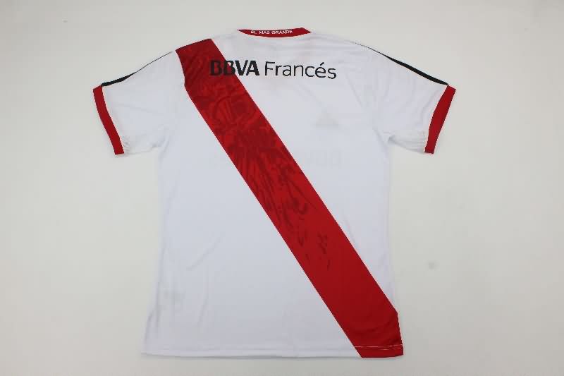 AAA(Thailand) River Plate 2013/14 Home Retro Soccer Jersey