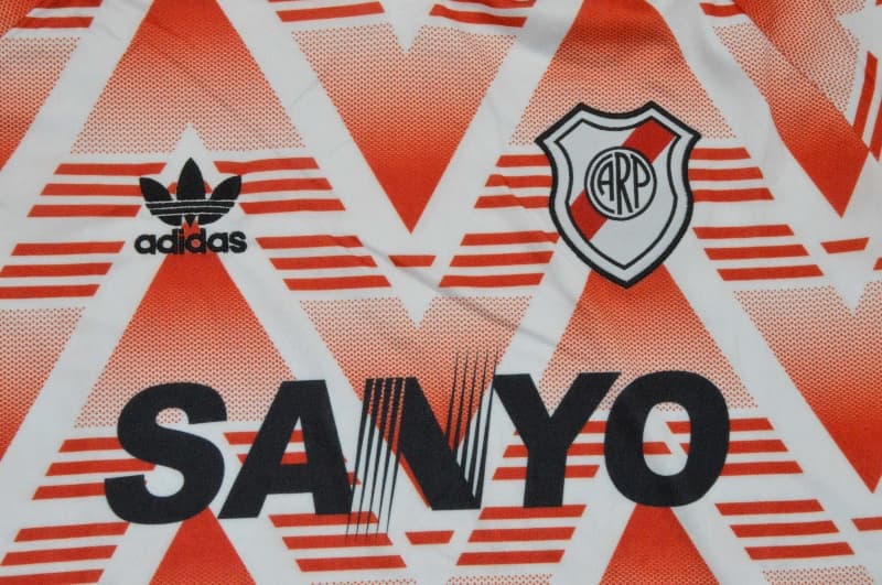 AAA(Thailand) River Plate 1992/93 Away Retro Soccer Jersey