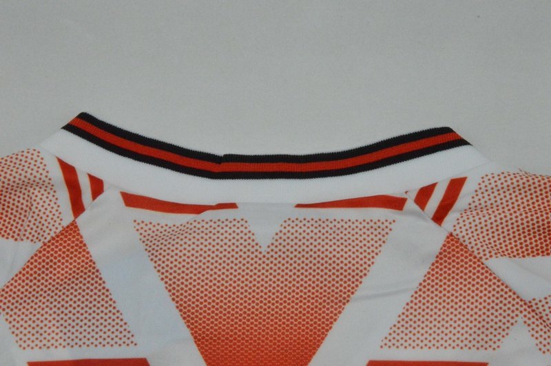 AAA(Thailand) River Plate 1992/93 Away Long Sleeve Retro Soccer Jersey