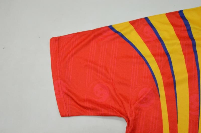 AAA(Thailand) Romania 1996 Home Retro Soccer Jersey