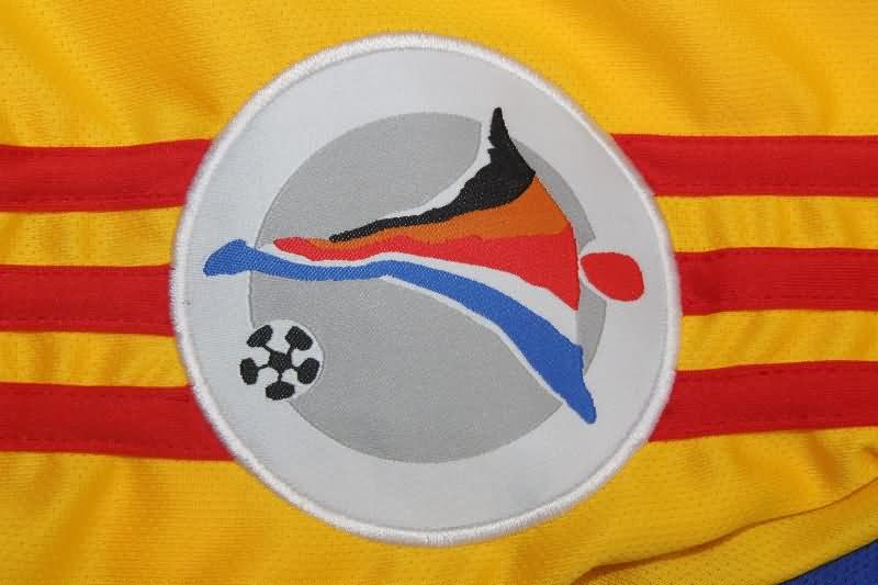 AAA(Thailand) Romania 2000 Home Retro Soccer Jersey