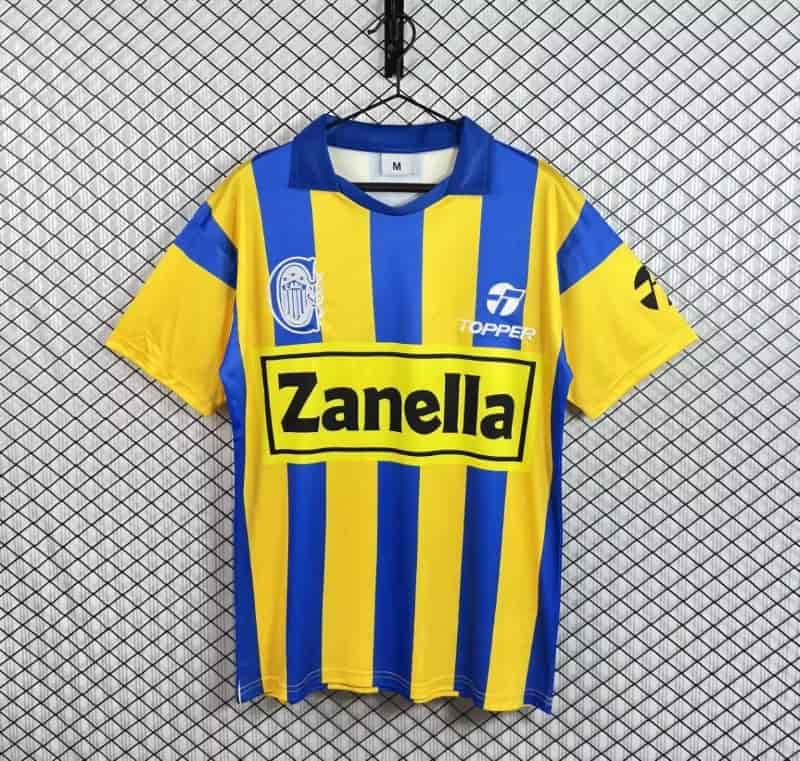 AAA(Thailand) Rosario Central 1986/87 Home Retro Soccer Jersey