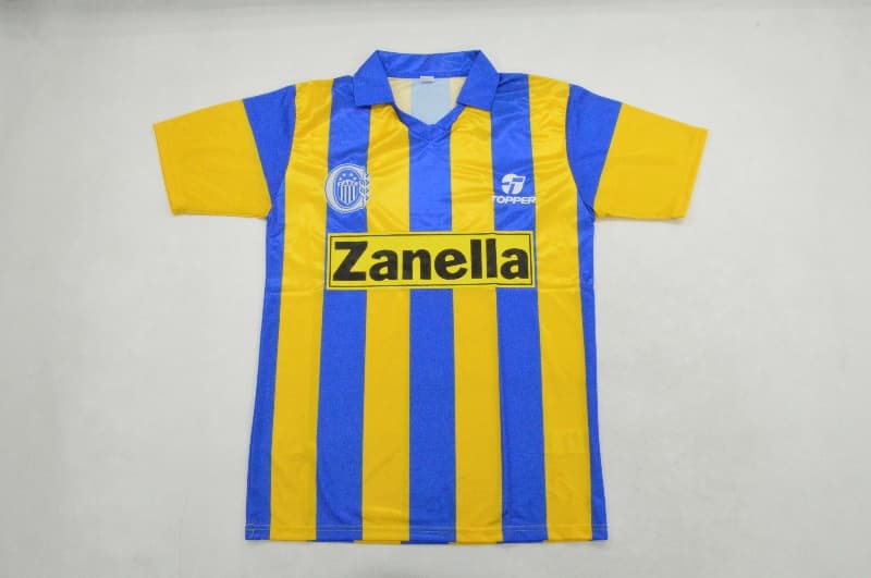 AAA(Thailand) Rosario Central 1987/88 Home Retro Soccer Jersey AAA(Thailand) Rosario Central 1987/88 Home Retro Soccer Jersey