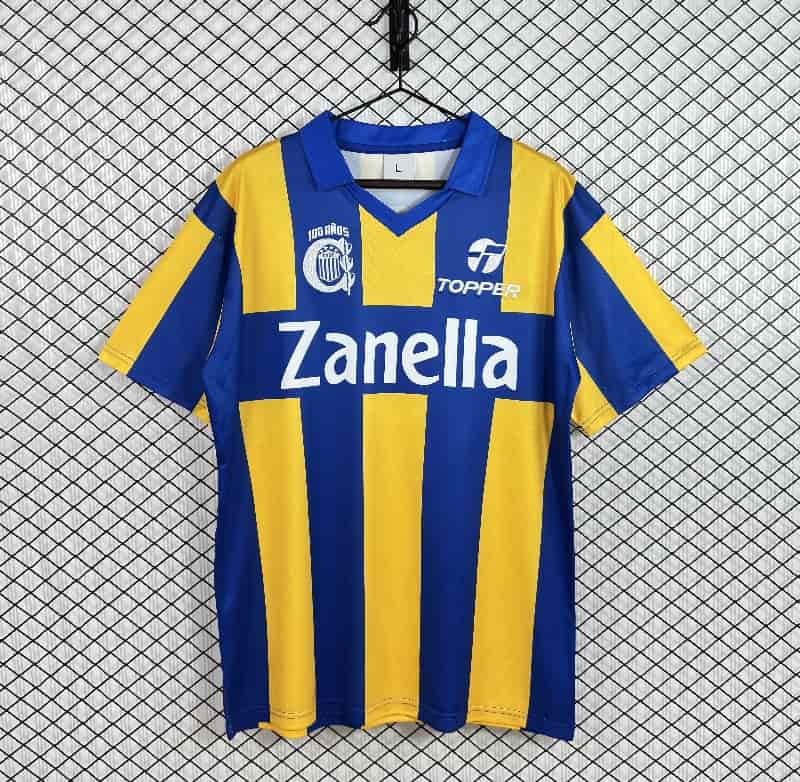 AAA(Thailand) Rosario Central 1989/91 Home Retro Soccer Jersey